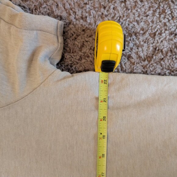 Eddie Bauer Polo Men’s XL Beige Tan Short Sleeve Cotton Classic Fit - Picture 9 of 15